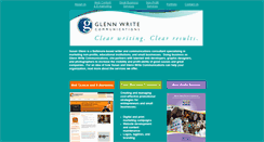 Desktop Screenshot of glennwrite.com